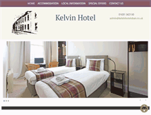 Tablet Screenshot of kelvinhoteloban.co.uk